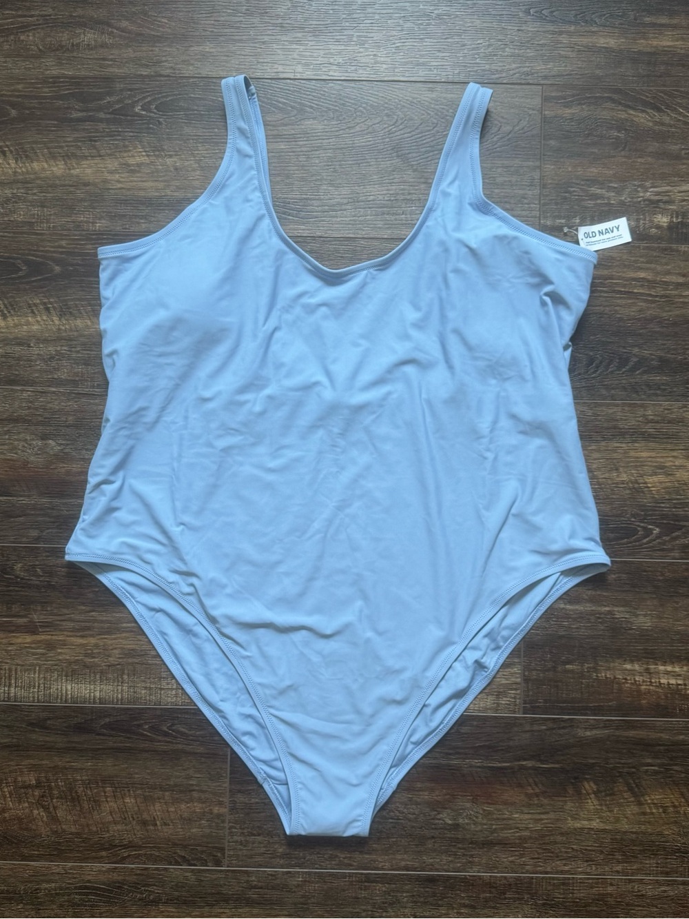 Old Navy 4X NWT Multi-Stripe Wrap-Front Secret-Slim Plus-Size One Piece Swimsuit